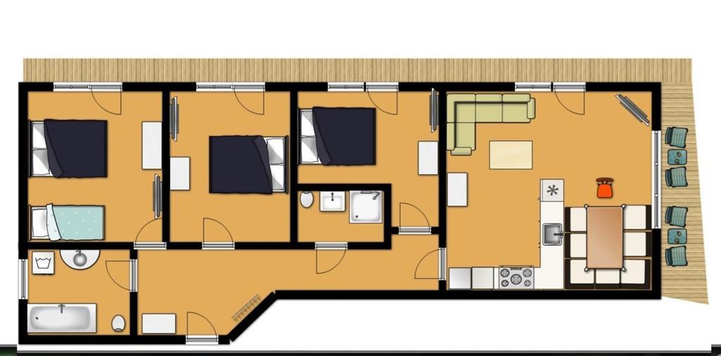 Appartement Kurz Top 1 Westendorf Cameră foto